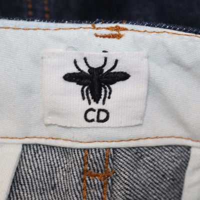 Christian Dior Dark Blue Denim 8 Cargo Jeans