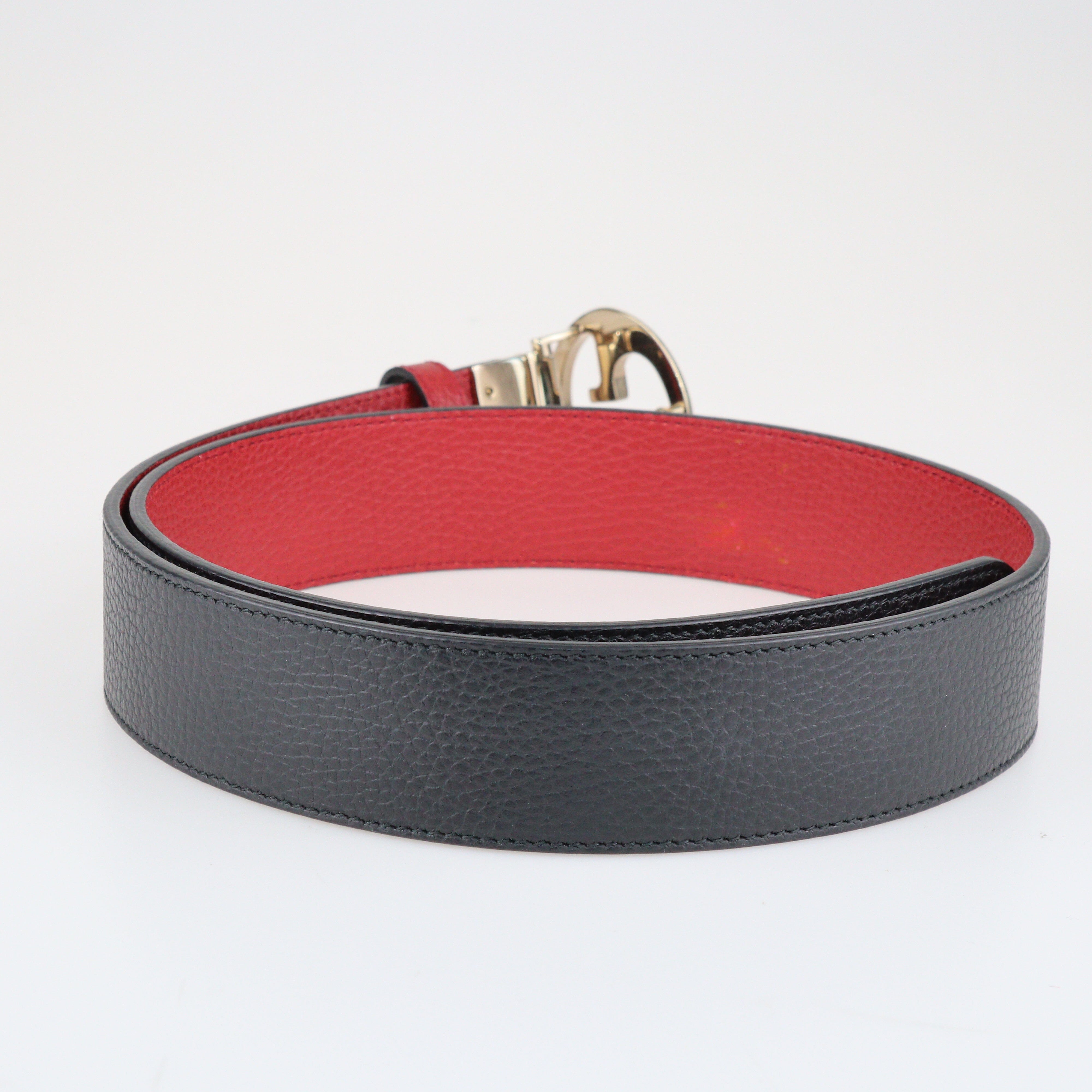 Black/Red 1973 Reversible Belt Accessories Gucci 