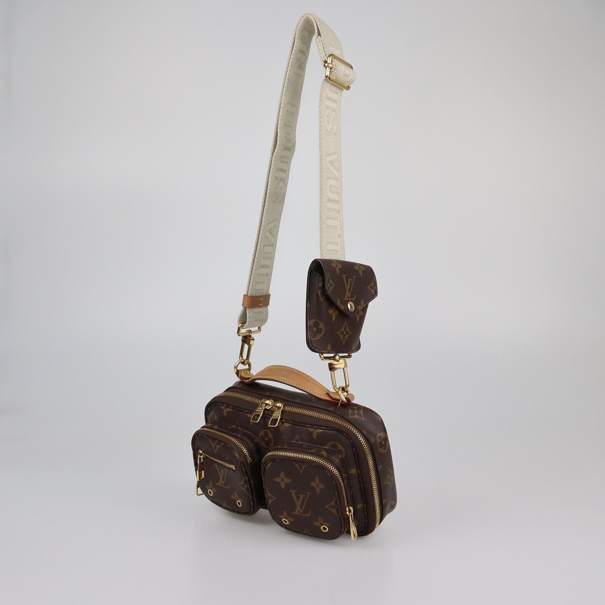 Louis Vuitton Monogram Utility Bag Womens Louis Vuitton 