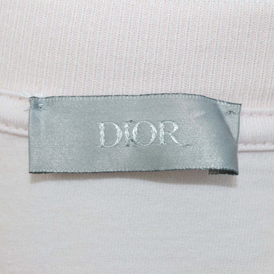 Christian Dior Pink Cotton Jardin Embroisered Relaxed Fit T-Shirt