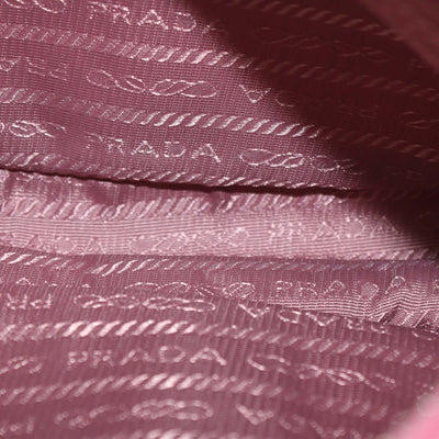 Prada Pink Nylon and Saffiano Leather Re-Edition 2005 Shoulder Bag