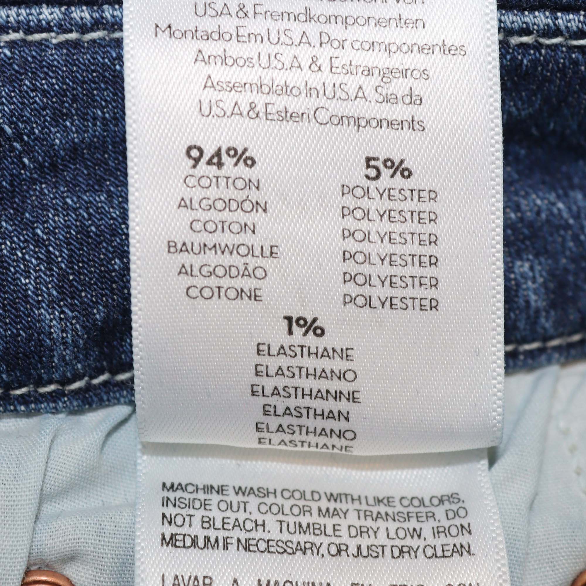 Mother Blue Denim High Waisted Looker Jeans