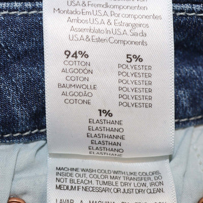Mother Blue Denim High Waisted Looker Jeans