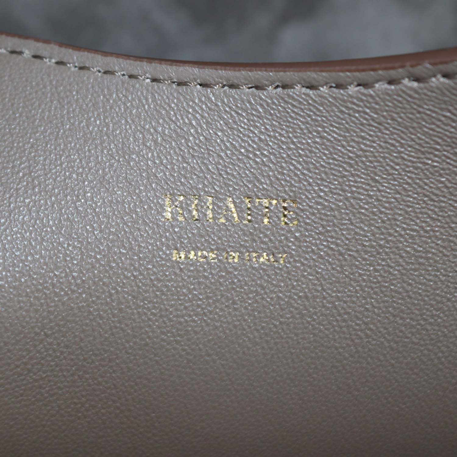 Khaite Brown Suede Medium Lotus Hobo