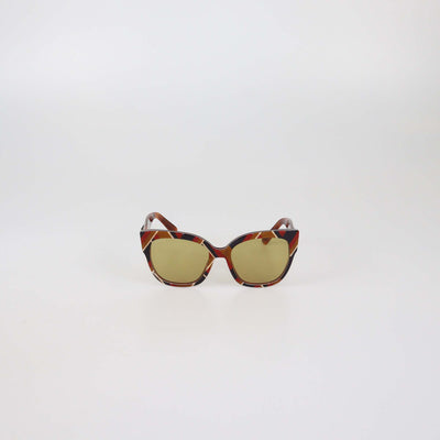 Gucci Multicolor Square Oversized Sunglasses