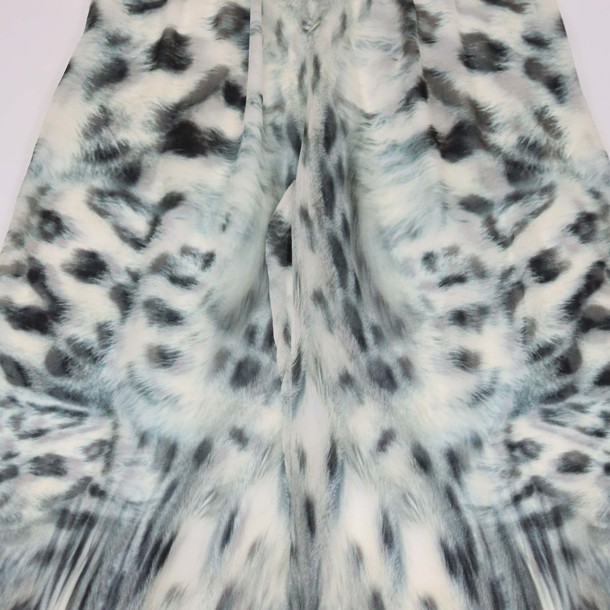 Camilla Multicolor Leopard Print Silk Short Trouser