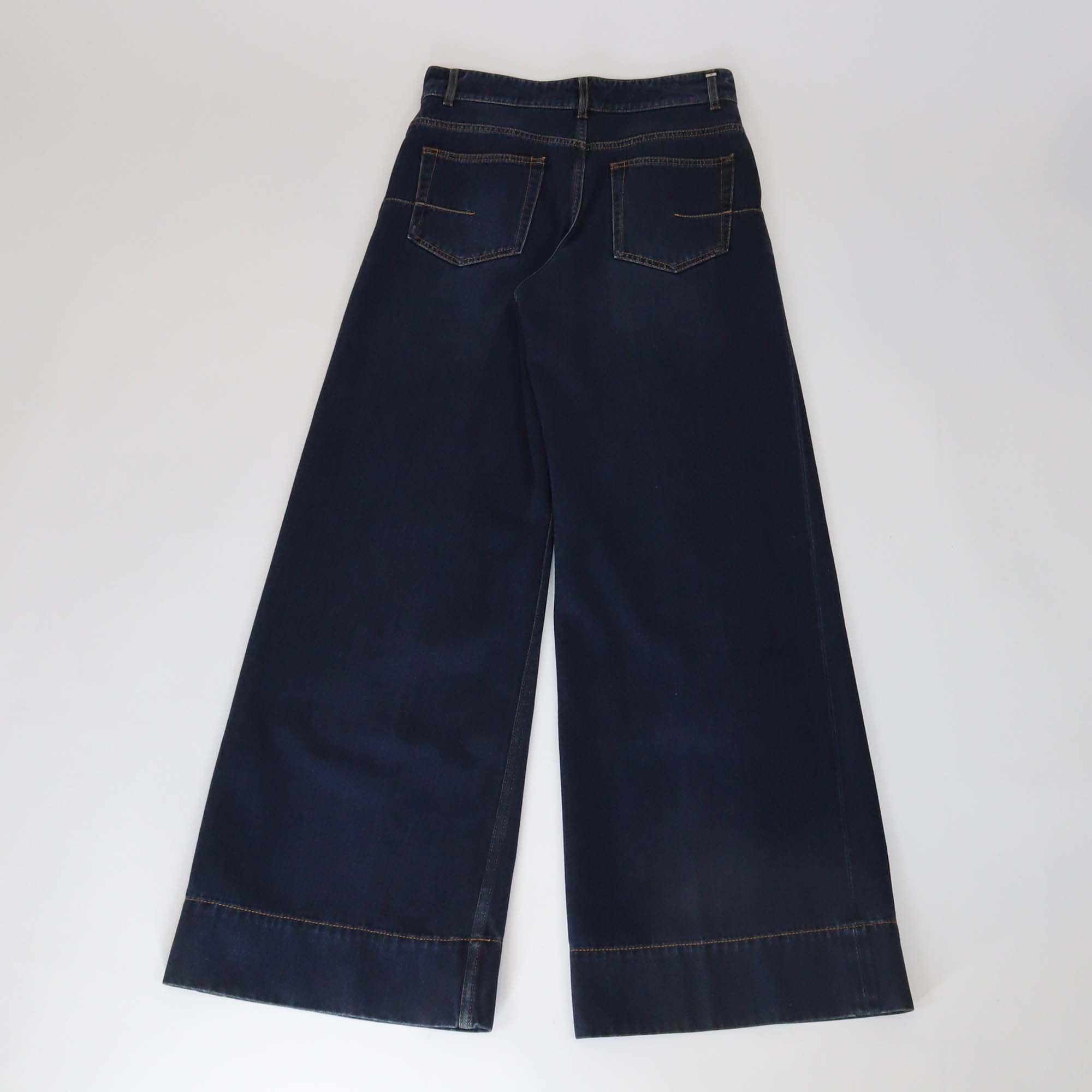 Christian Dior Dark Blue Denim Flared Jeans
