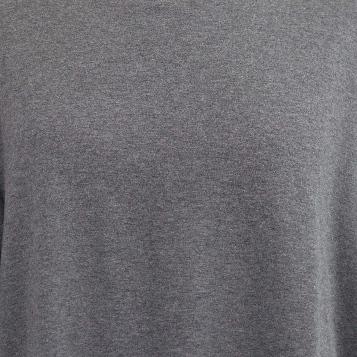 Loro Piana Dark Grey Cotton Ray Crew Neck T-Shirt