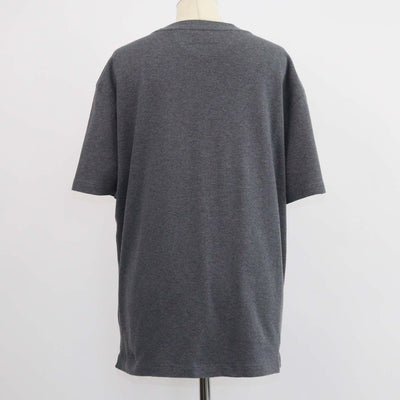 Loro Piana Dark Grey Cotton Ray Crew Neck T-Shirt