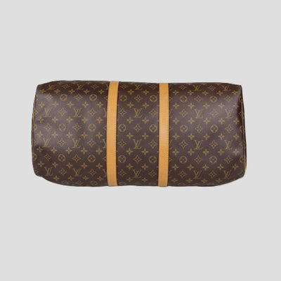 Louis Vuitton Monogram Canvas Keepall 55 Bag