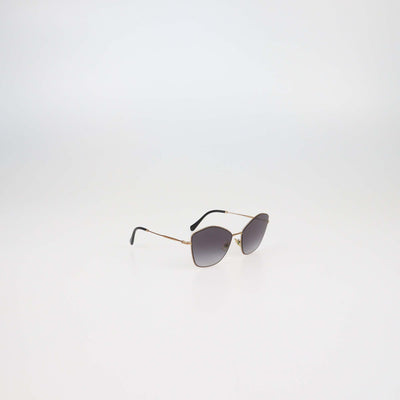 Miu Miu Grey/Gold Gradient Butterfly Sunglasses