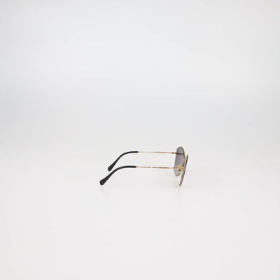 Miu Miu Grey/Gold Gradient Butterfly Sunglasses