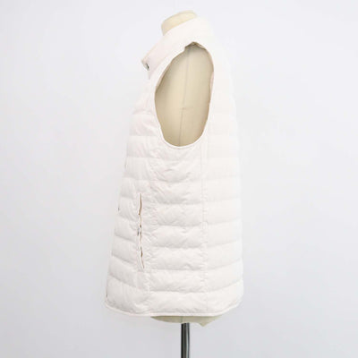 Brunello Cucinelli Off White Blend Polyester Down Vest