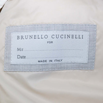 Brunello Cucinelli Off White Blend Polyester Down Vest