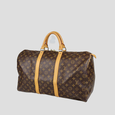 Louis Vuitton Monogram Canvas Keepall 50 Bag