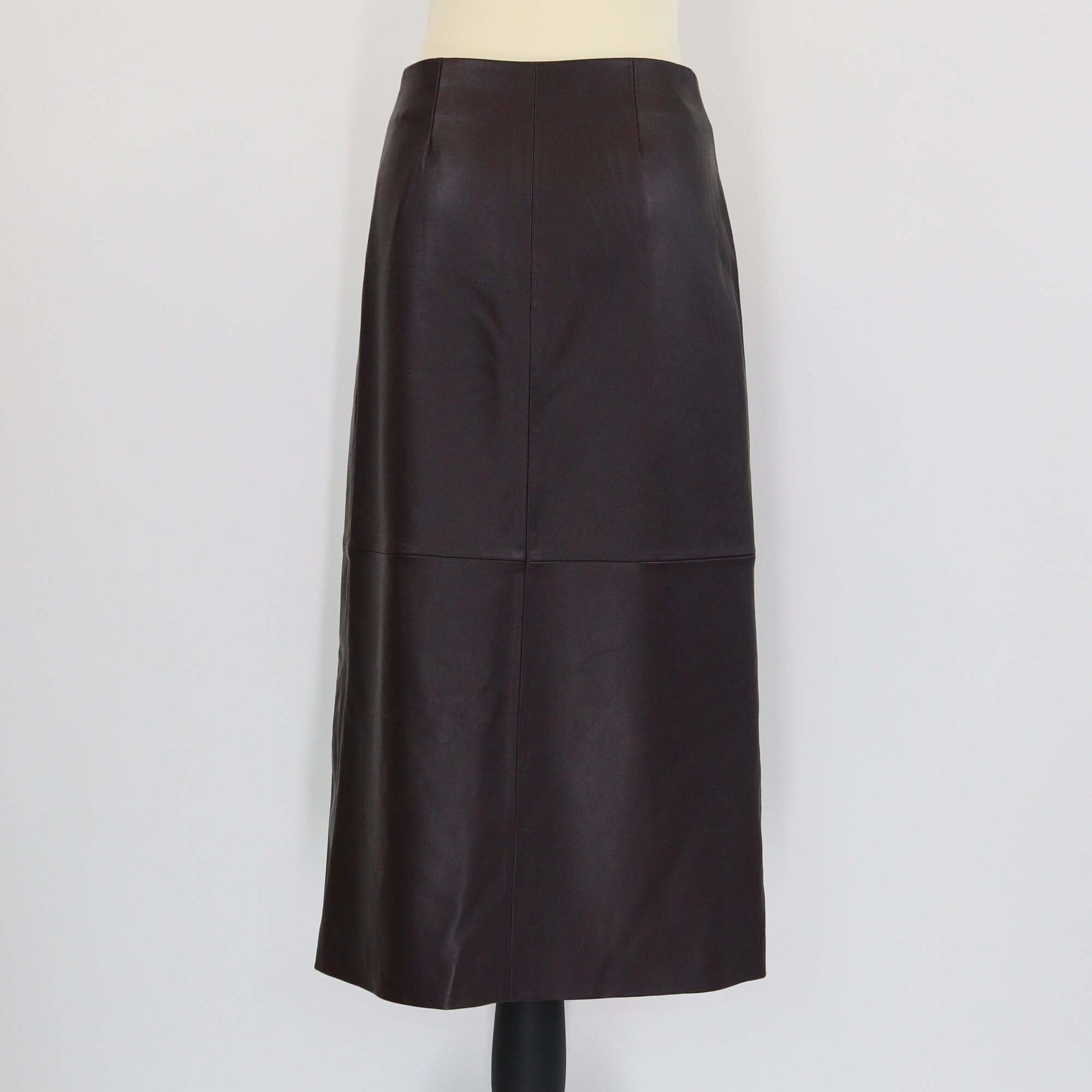 The Frankie Shop Brown Hedi Wrap Midi Skirt Womens The Frankie Shop 