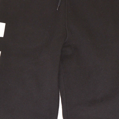 MSGM Black/White Cotton Checkered Print Jogger Pants