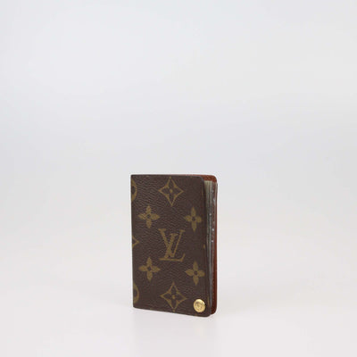 Louis Vuitton Monogram Canvas Porte Cartes Credit Pression Card Holder