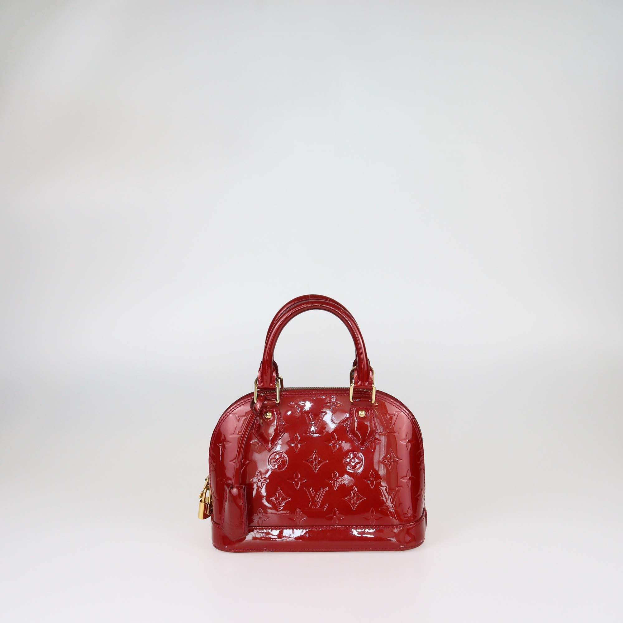 Louis Vuitton Indian Rose Monogram Vernis Alma BB Bag