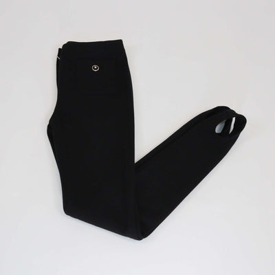 Chanel Black Two Front Pocket Skinny Pants Womens Chanel 