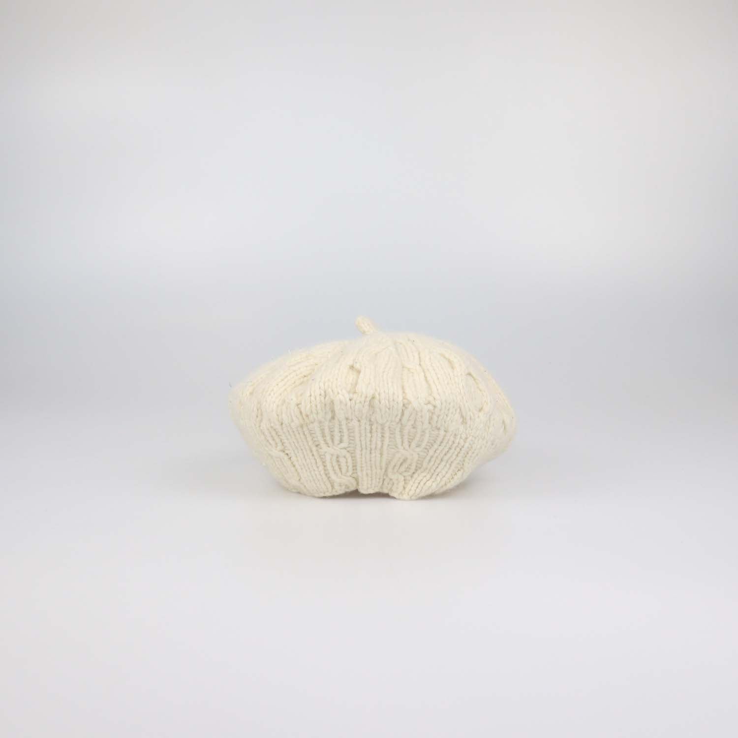 Givenchy Cream Wool and Cashmere Knitted Beanie