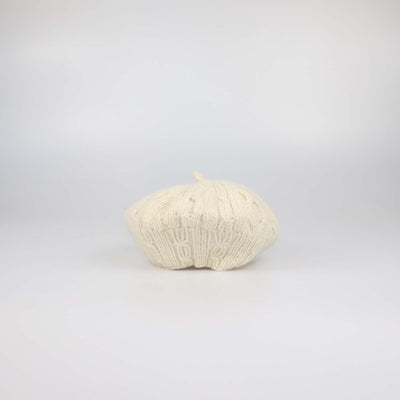 Givenchy Cream Wool and Cashmere Knitted Beanie