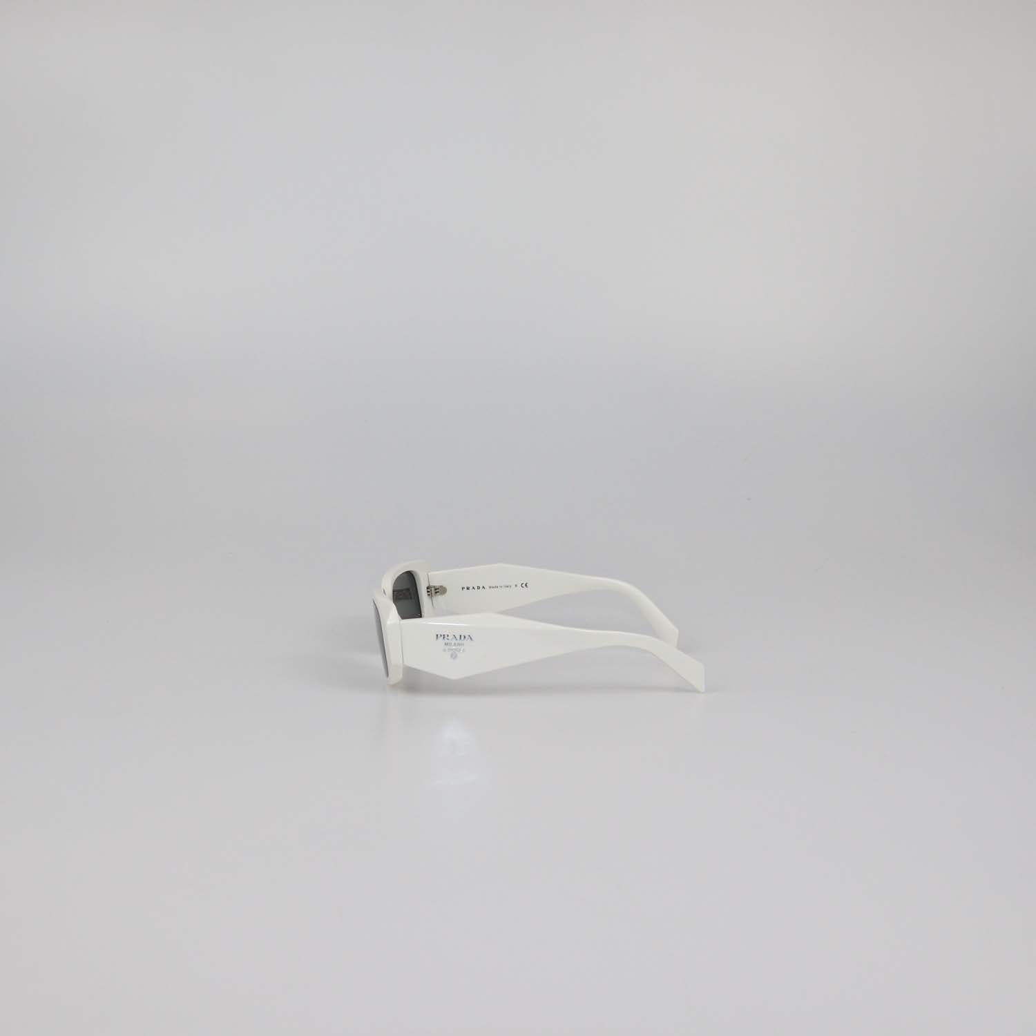 Prada White/Black Symbole Sunglasses