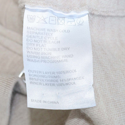 Les100ciels Beige Wool Gian Full Zip Hoodie jacket & Amir Noble Pants