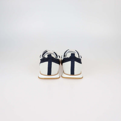 Hermès Bleu Marine/Blanc Technical Canvas and Suede Jet Sneakers