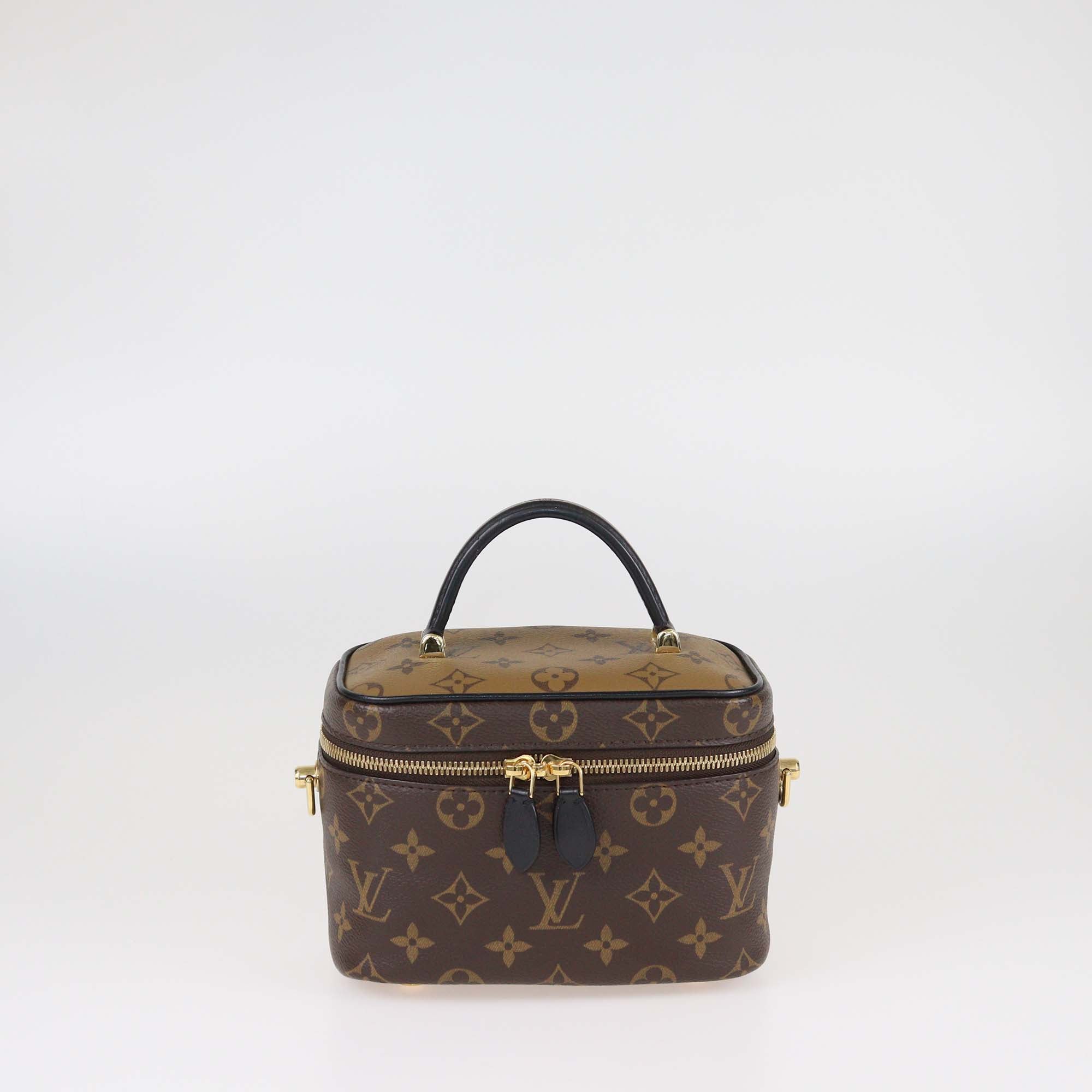 Louis Vuitton Monogram Reverse Monogram Canvas Vanity Case PM