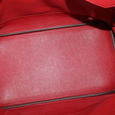 Hermes Vermillon Togo Leather Gold Hardware Birkin 35 Bag