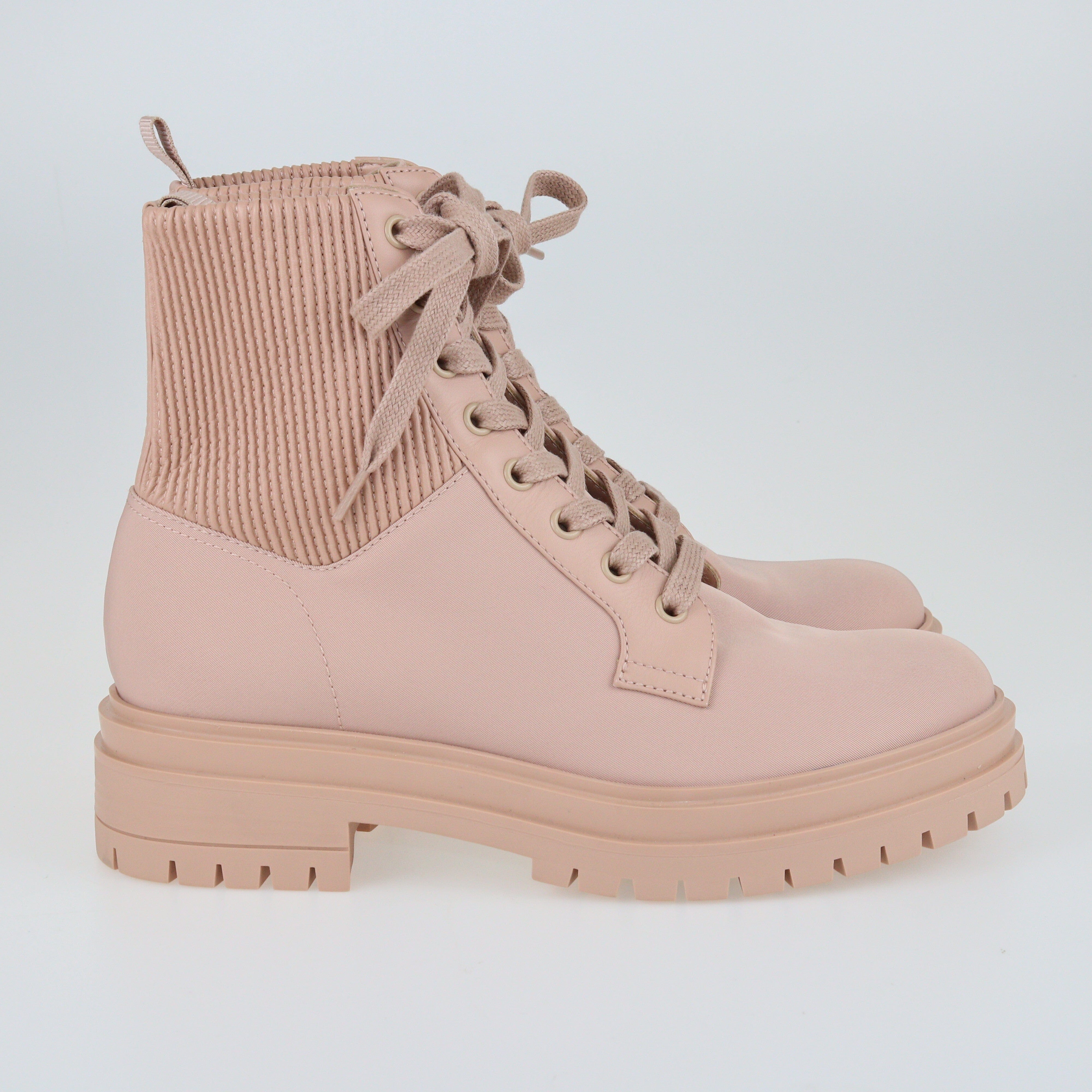 Pink Martis Eco Stretch Boots Shoes Gianvito Rossi 