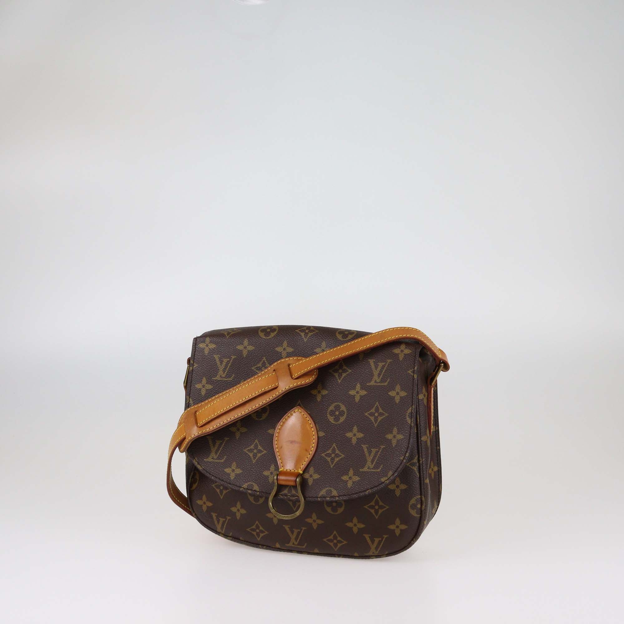 Louis Vuitton Monogram Canvas Saint Cloud GM Shoulder Bag