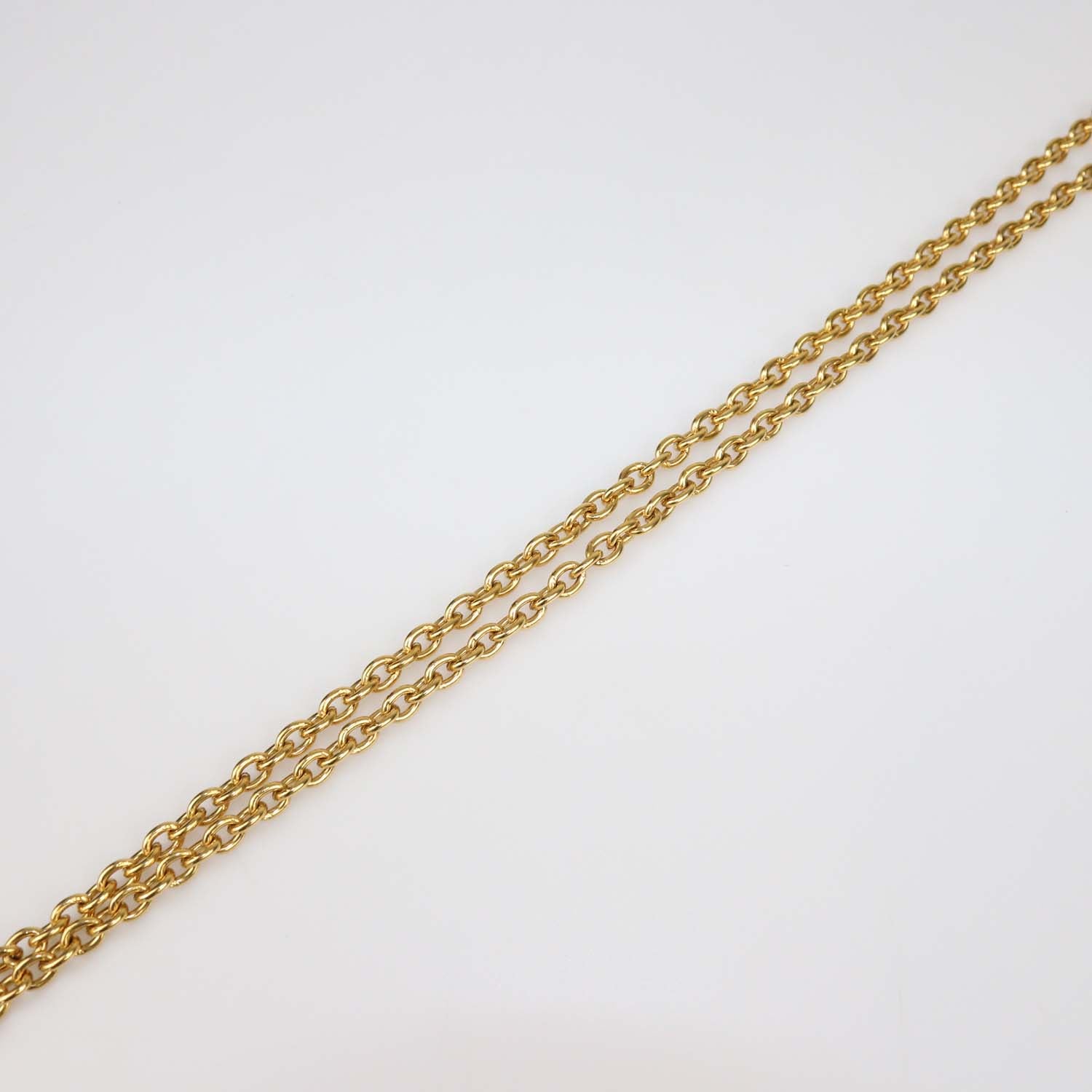 Chanel Gold Plated 31 Rue Cambon Plaque Pendant Necklace