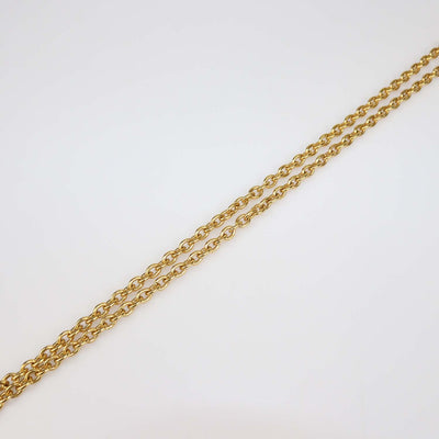 Chanel Gold Plated 31 Rue Cambon Plaque Pendant Necklace