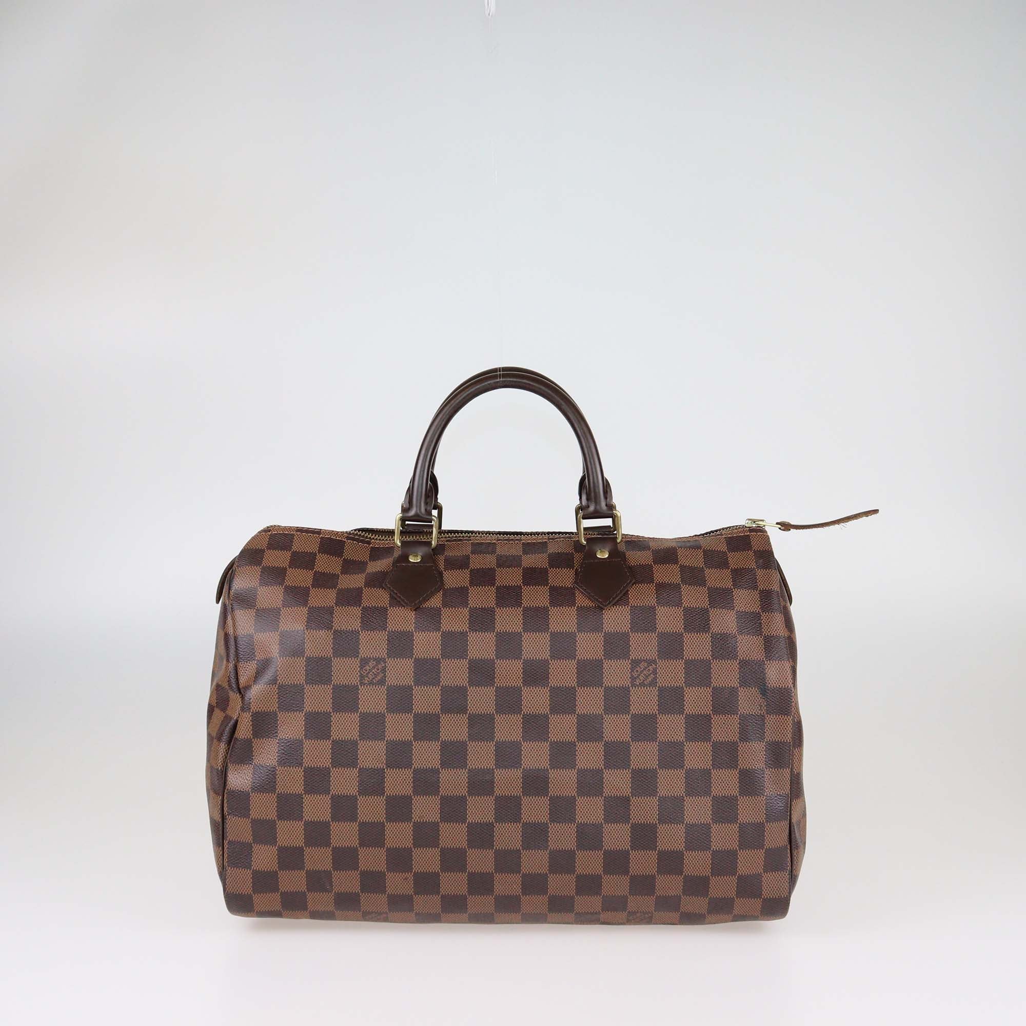Louis Vuitton Damier Ebene Canvas Speedy 35