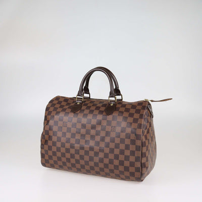 Louis Vuitton Damier Ebene Canvas Speedy 35