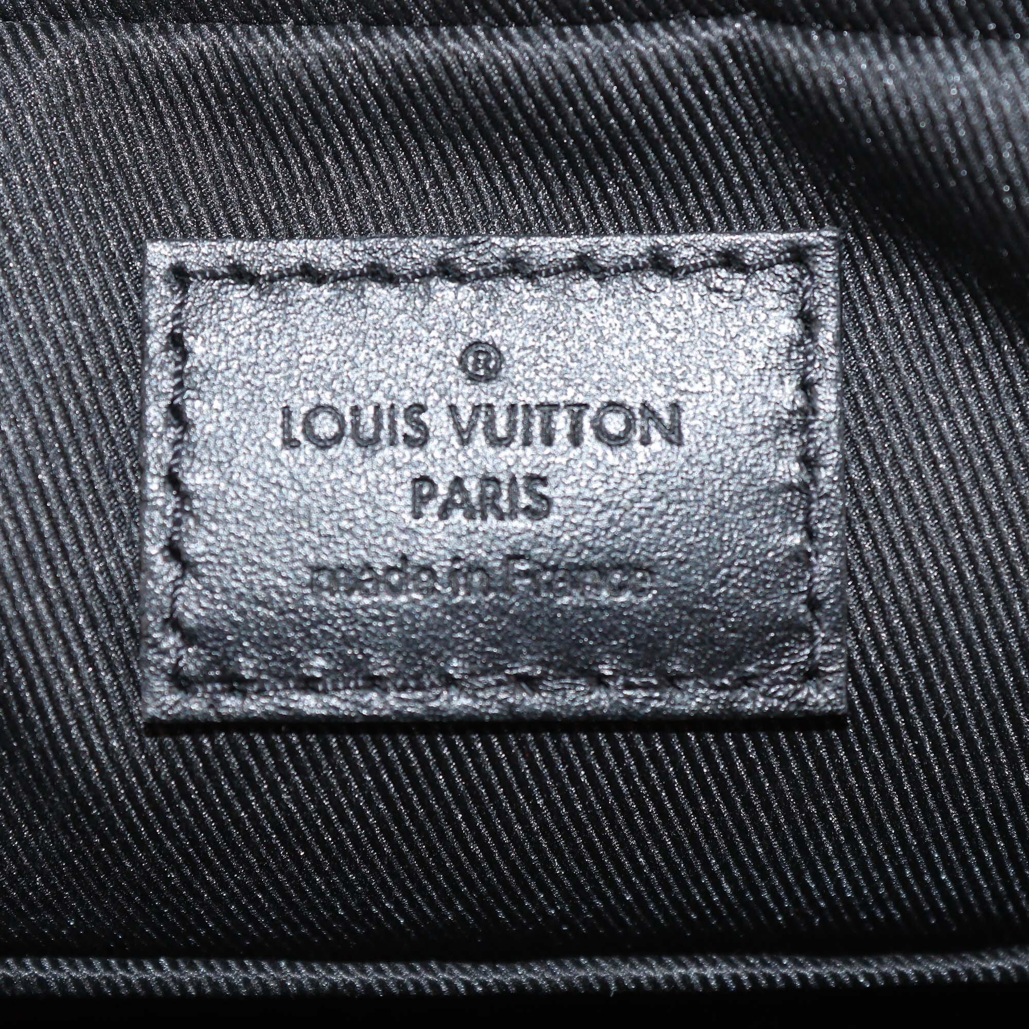 Louis Vuitton Black Monogram Shadow Duo Messenger Bag Mens Louis Vuitton 