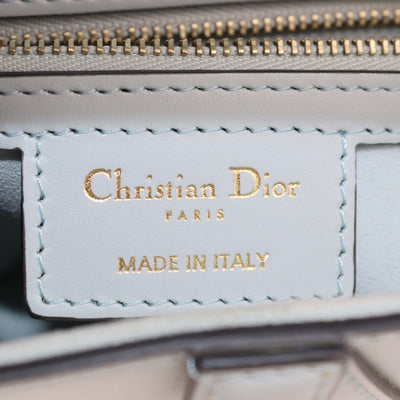 Christian Dior Light Blue Leather Saddle Bag w/Strap