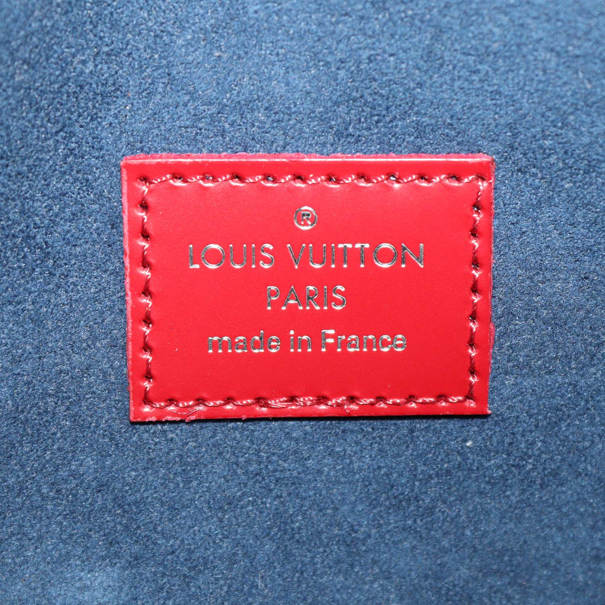 Louis Vuitton Red Epi Leather Pochette Felicie Bag