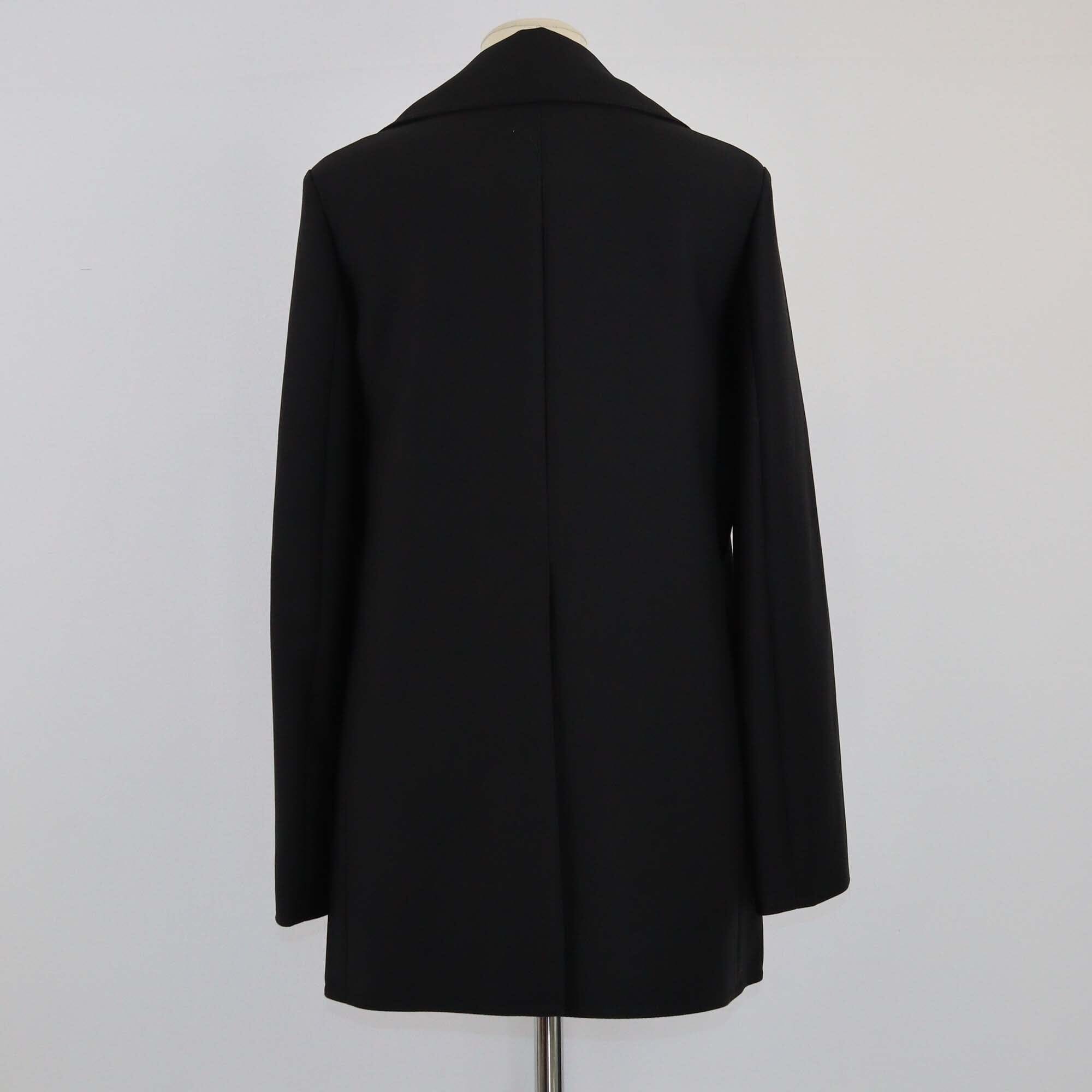 Christian Dior Black Double Breasted Blazer Womens Christian Dior 