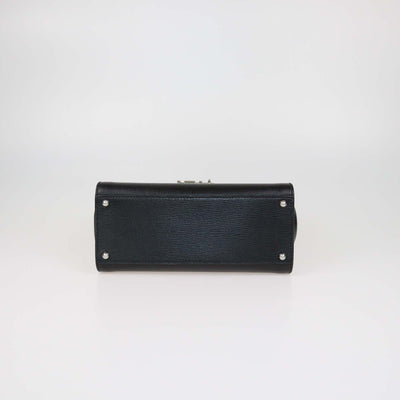 Dolce & Gabbana Black Leather Medium Miss Monica Top Handle Bag