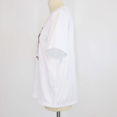 Hermes Blanc Cotton Cartouche T Shirt