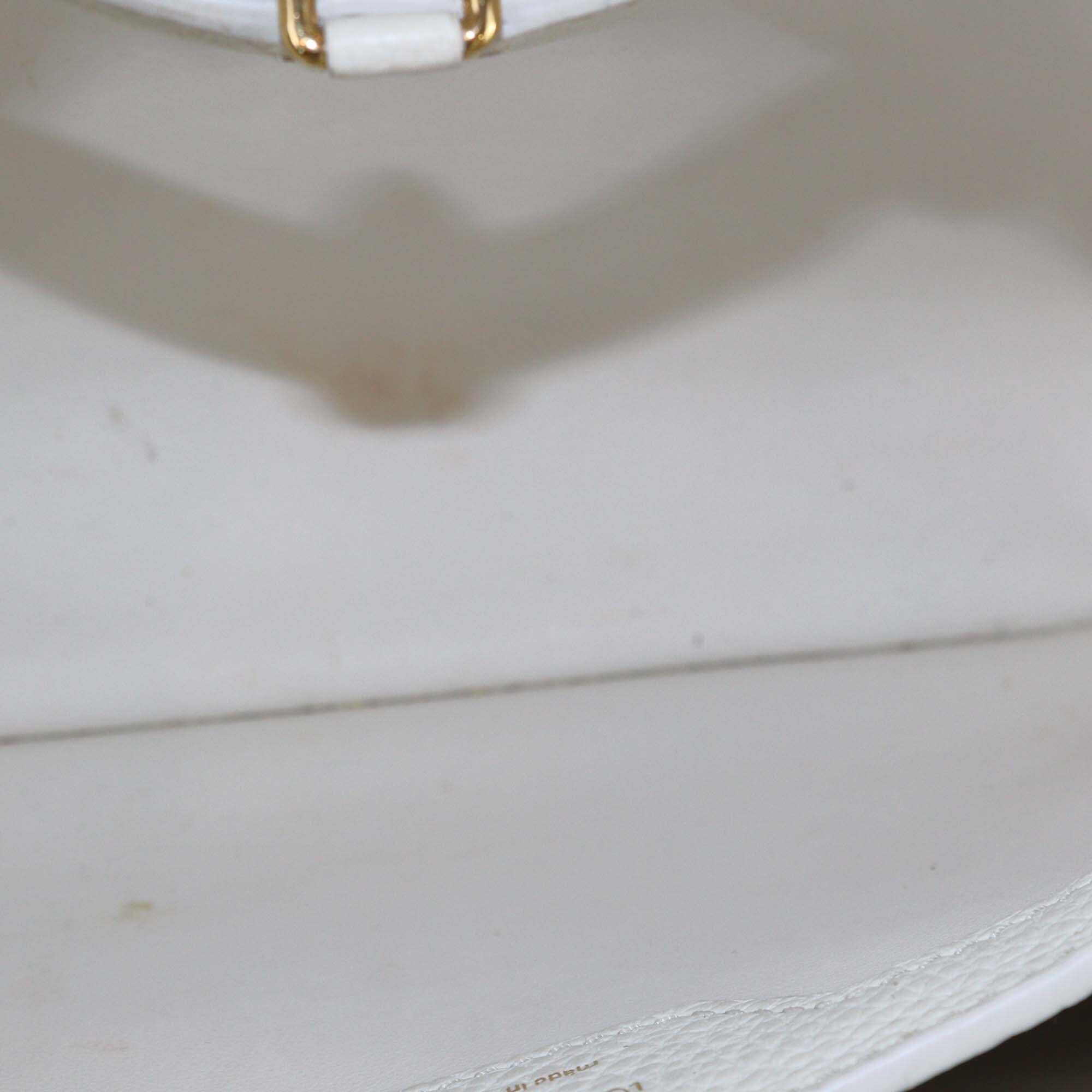 Louis Vuitton White Capucines BB Bag Womens Louis Vuitton 
