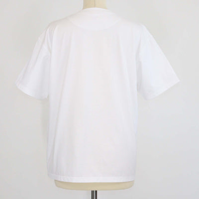 Hermes Blanc Cotton Cartouche T Shirt