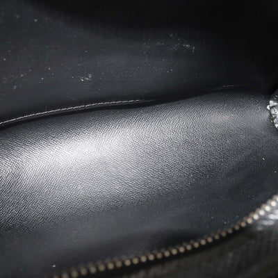 Louis Vuitton Black Taiga Pochette Baikal Clutch