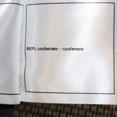 Chanel Grey Cashmere Hooded Scarf