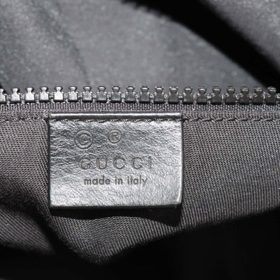 Gucci Black Canvas XL GG Nylon Web Duffle Bag