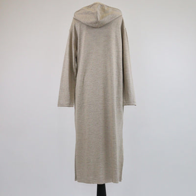 Loewe Grey Sweat Hoodie Midi Dress Womens Loewe 