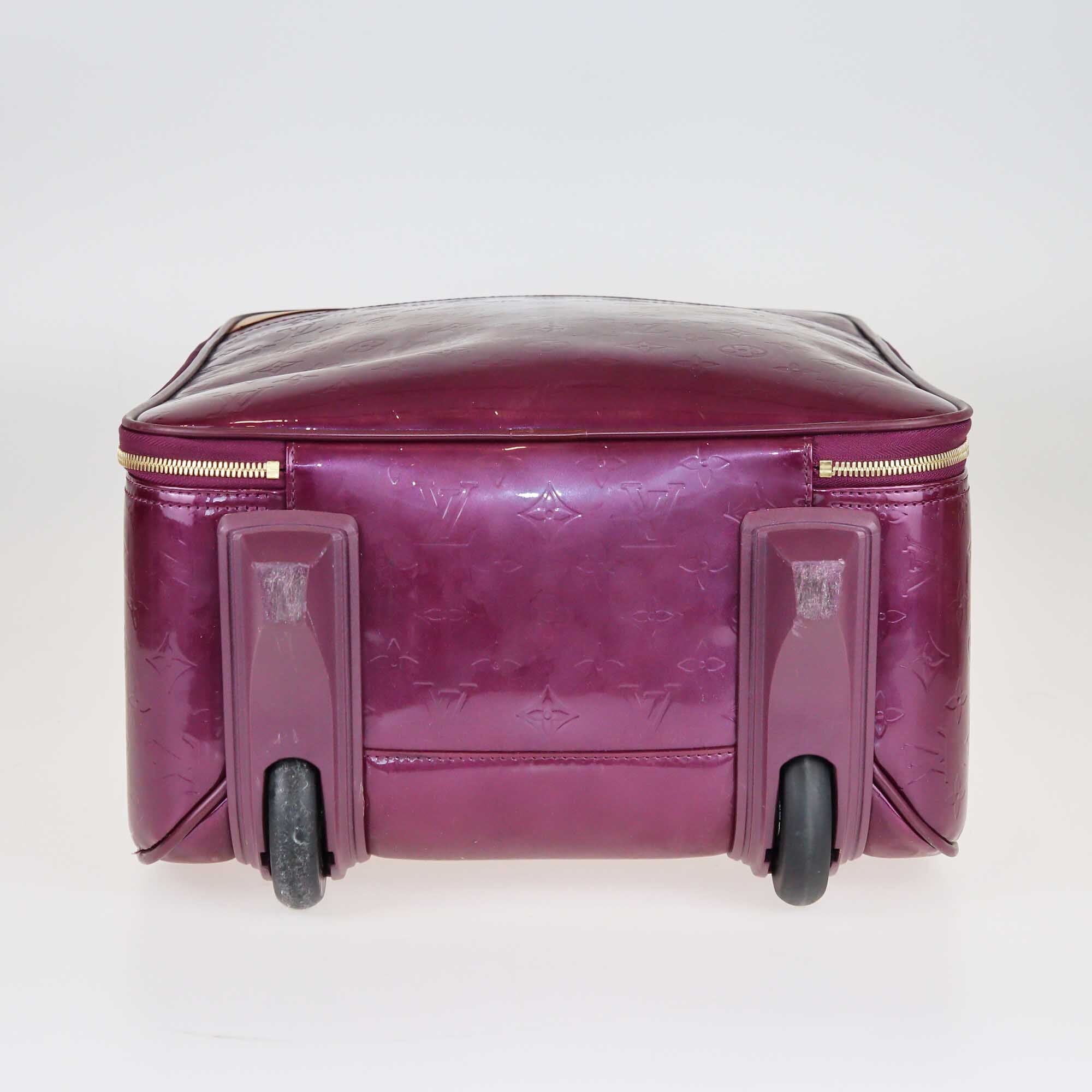 Louis Vuitton Violette Monogram Vernis Pegase 45 Suitcase Bags Louis Vuitton 